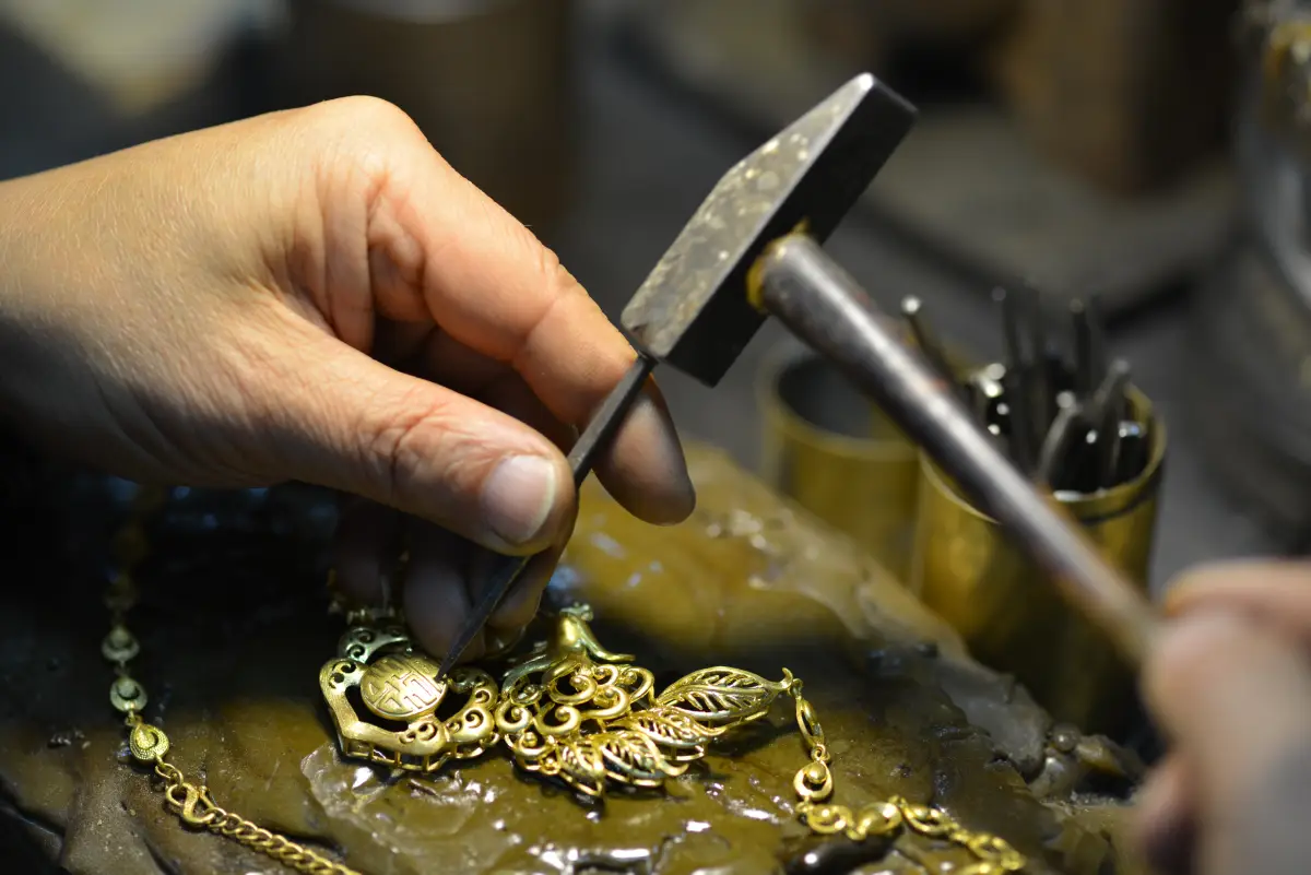 Microfusión en proceso